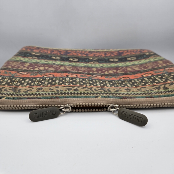 PLEMO Bohemian Style Cavas Fabric Zippered Case - Picture 7 of 8